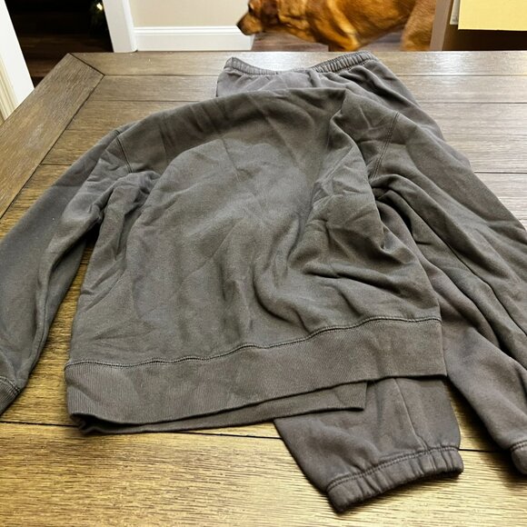 GAP Kids Disney Dark Gray Mickey Mouse Hooded Sweatshirt and Pants - Picture 3 of 3